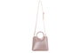 Lucky Bees 1229 Bolsa de cuerpo en polvo de cuero de polivinilo para mujer